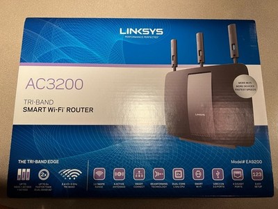 Linksys AC3200 Tri Band Smart Wi-Fi Router EA9200 Ultimate Range
