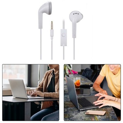 Ergonomic Design Earphones C550 for Clear Voice and Sound Enhancement