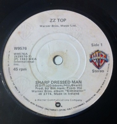 ZZ Top - Sharp Dressed Man, 7'', (Vinyl)