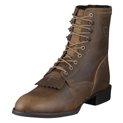 Ariat Mens Heritage Lace Up Roper Cowboy Boot Lacer Distressed 10001988 32525 | eBay