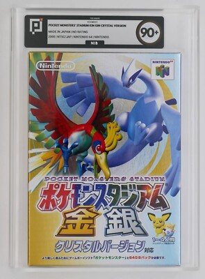 Pocket Monsters Stadium Kin Gin N64 Pixel Grading 90+ Japan Sealed NIB RARE
