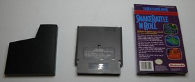 Snake Rattle 'n' Roll Nintendo NES 1991 W/ Box no Manual Authentic WORKING