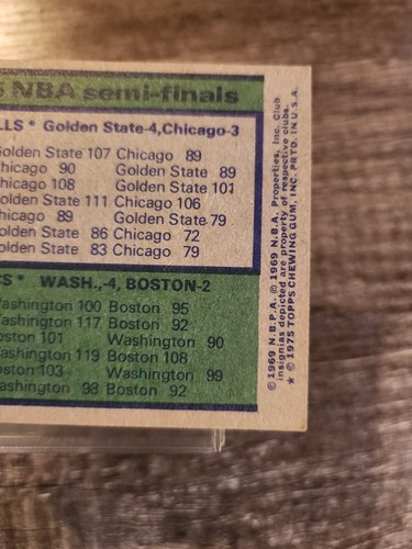 1975 Topps #188 NBA Semi-Finals - Picture 10 of 10