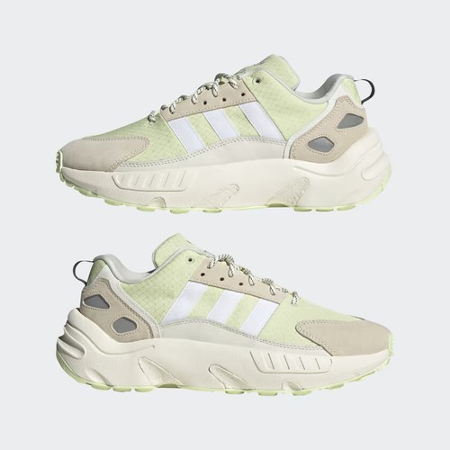 ADIDAS ZX 22 BOOST : LIME GREEN / BEIGE / WHITE : GY5271 : UK 9, 10 - Picture 12 of 15