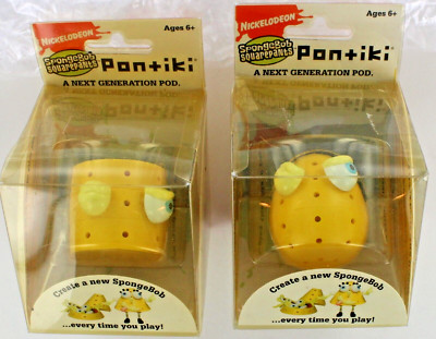 Lot Of 2 PONTIKI Next Generation Pod Basic Fun Toy Game Anchovy Japan NEW Sealed