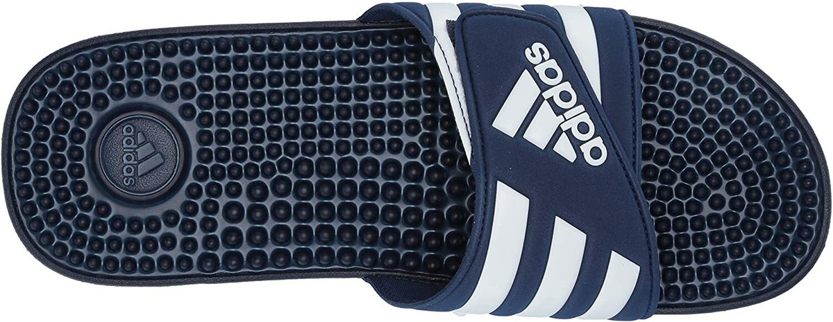 adidas Adissage Slides Men\'s Size 12 Core Black / Cloud White New With Box adidas Adissage Slides In Core Black/ftwr White/core Black  main image 2