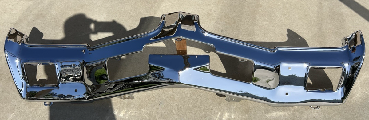 X OLDSMOBILE 98 NINETY-EIGHT NEW TRIPLE PLATED CHROME FRONT BUMPER