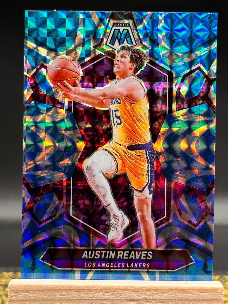 2023-24 Mosaic Basketball - Austin Reaves - Blue Mosaic 2023-24 Mosaic Basketball - Austin Reaves - Blue Mosaic