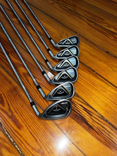 Callaway Edge Iron Set 6-9, PW, SW Right Handed Regular Flex Steel Shafts - Picture 3 of 5