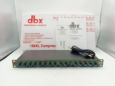 NEW DBX 166XL Compressor Limiter/Gate Effects DSP Processor
