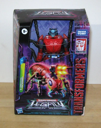 Transformers Legacy ~ Voyager Class ~ Beast Wars Predacon Inferno ~ NIP VHTF