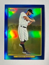 2020 Topps Turkey Red '20 Chrome Blue Refractors #TRC54 Eddie Rosario #'d 42/50