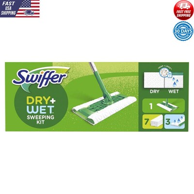 2-in-1 Sweeper Dry Wet Kit Traps & Locks Dirt Dust Hair Refills Available New