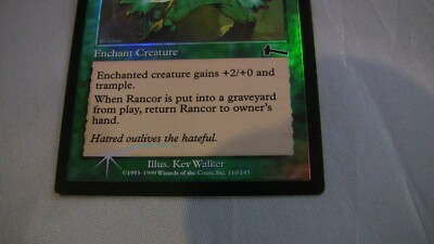 mtg Rancor Urza's Legacy foil | eBay
