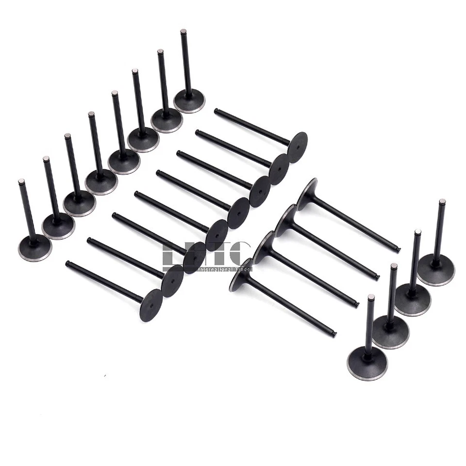 Juego de válvulas de admisión y escape para Mercedes-Benz G500 E55 G55 S55 AMG M113 5.0 5.4 Foto 2 de 4