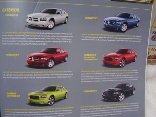 2007 DODGE CHARGER BROCHURE FREE POSTAGE - Bild 3 von 3