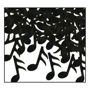 Musical Notes Confetti Table Decorations 50 S Rock Music Birthday