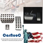 3PCS Gas Brake Rest Pedal Cover Replace Set For Mercedes A B CLA GLA ML GL Class