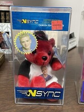 Nsync Justin Timberlake Vintage Pop Culture Beanie Baby New Sealed Limited 2000