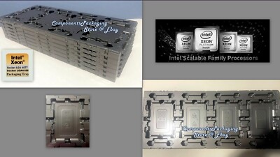 Xeon 3rd 4th Gen Processor Tray for Socket LGA4677 LGA4189 - Lot of 2 5 12 18 30