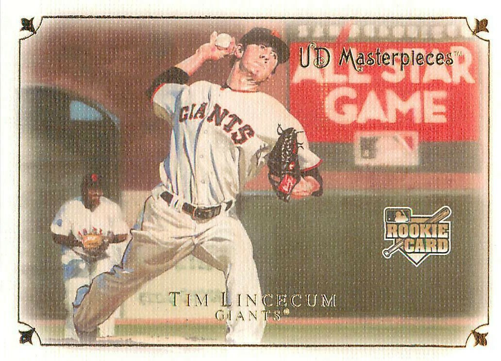 その他 Lincecum 2007 Upper Deck UD Black auto TIM LINCECUM