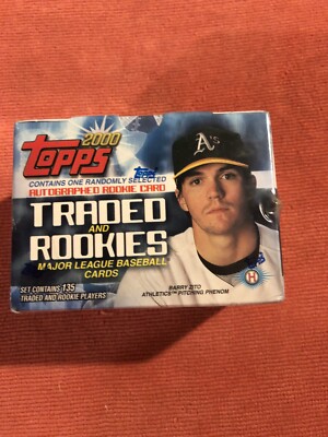 2000 Topps Traded and Rookies MLB Factory Sealed Set -Miguel Cabrera Rookie Card