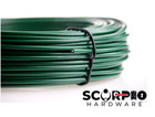 Galvanised Tension Line Wire Green PVC Coated 30m Garden Fencing Mesh Netting