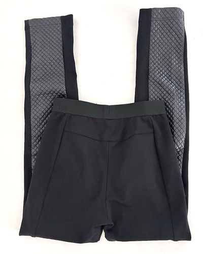 BCBGMAXAZRIA Nicolas Quilted Pants SIZE XXS Faux Leather NFB2F696/B518A - Picture 7 of 12