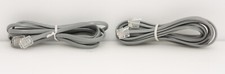  Lot of 2 6FT RJ11 Telephone Phone Line Flat Cable Cord 4 Pin ADSL DSL 6P4C.