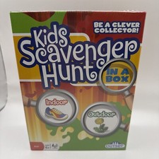 Kids Scavenger Hunt in a Box 2 Players 96 Card Game Sealed NIB