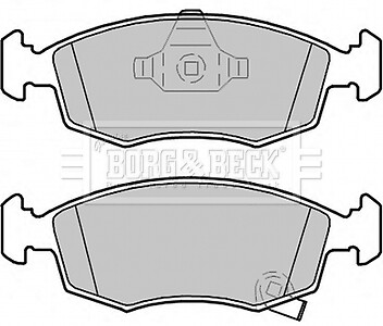 Set of Front Brake Pads for CHRYSLER YPSILON (2011-) 1.3L 70kW 95PS