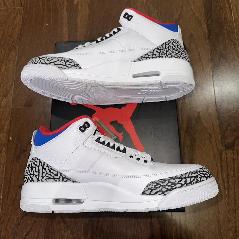 Talla 11 - Air Jordan 3 Retro Seúl Corea muestra limitada  Foto 2 de 4