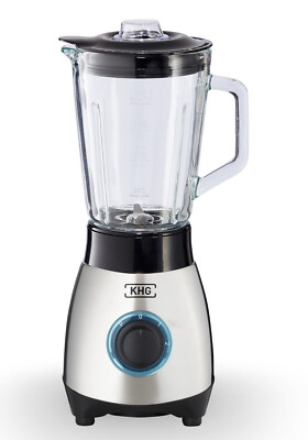 Mixer Mini Standmixer 0,8L Glasbehälter Edelstahl Creme Smoothie Maker 250W KHG