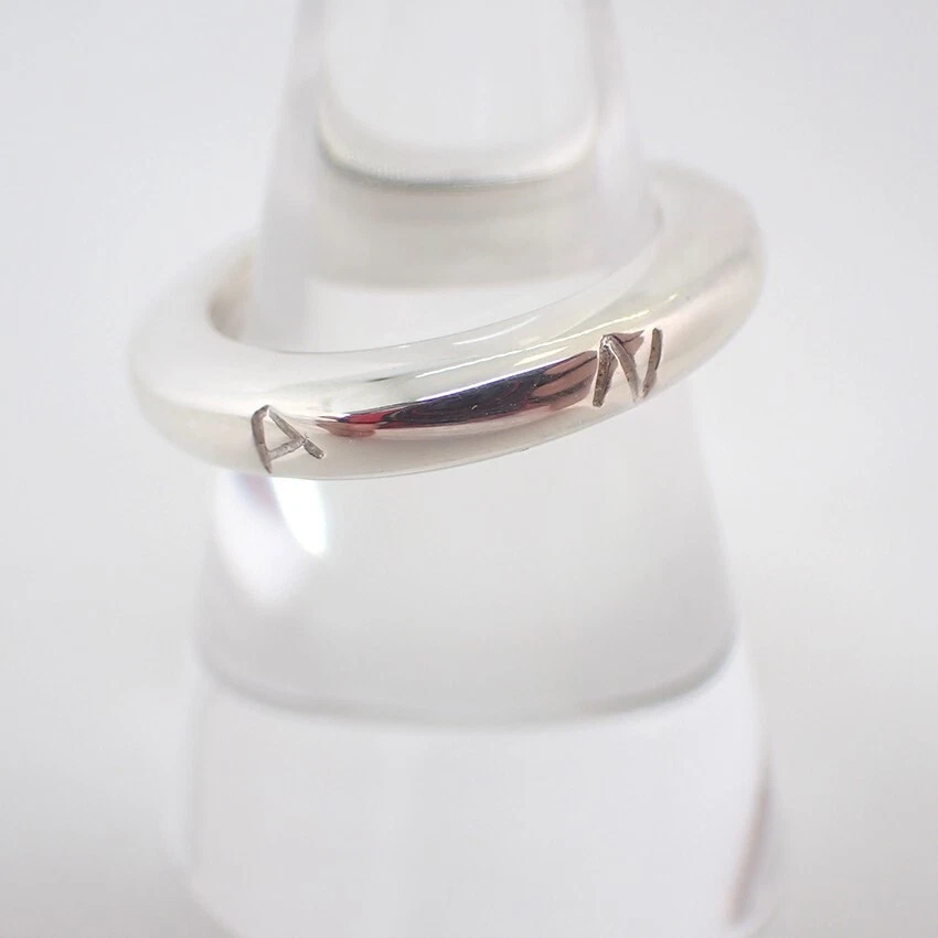 [Usado] Anillo logo CHANEL 925 / talla US 6.5-7 / G491-43 Foto 3 de 4