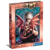 Clementoni Puzzle 1000 Teile Anne Stokes Dragonkin (39640)