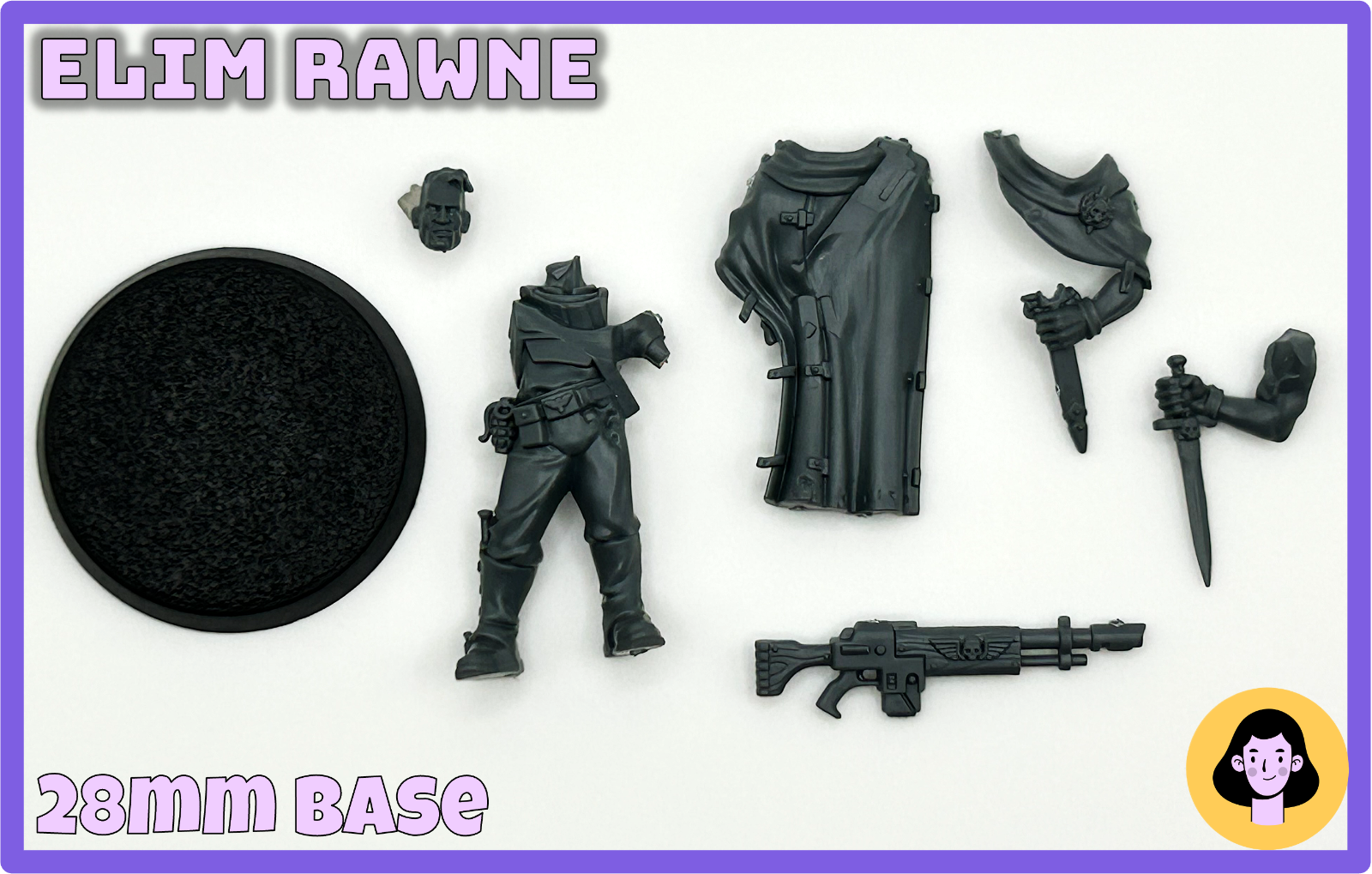 Major Elim Rawne - Gaunt's Ghosts - Free P&P