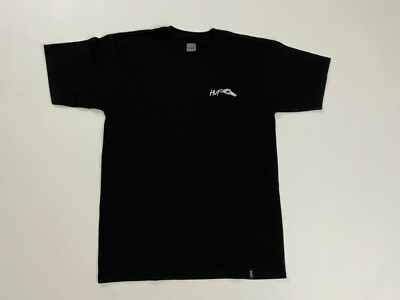 NEW HUF WORLDWIDE Black Graphic T-Shirt SIZE S