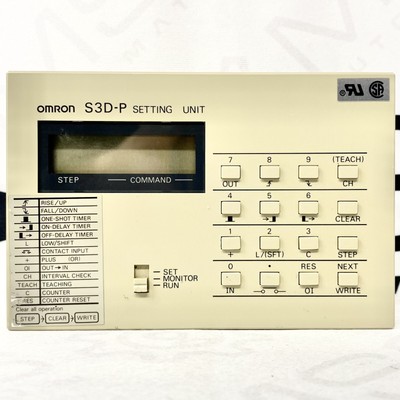 Omron S3D-P-US Setting Unit