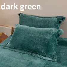 1 Pair Faux Fur Pack Fleece Pillow Case Cover Bedding Warm Bedroom Pillow Case