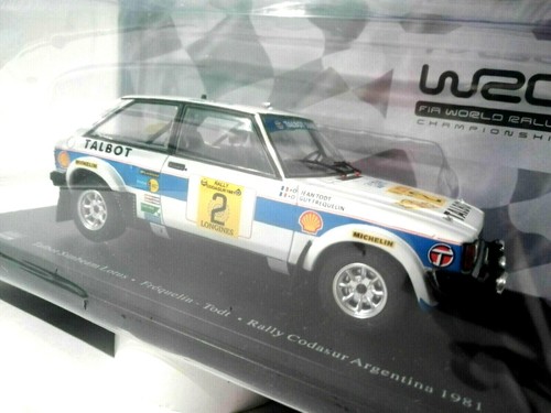 Coche WRC TALBOT SUNBEAM LOTUS #2 / Rally Argentina, 1981 (Escala 1/24) IXO - Imagen 6 de 6