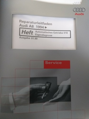 Reparaturleitfaden Audi A8 Automatisches Getriebe 018 Eigendiagnose
