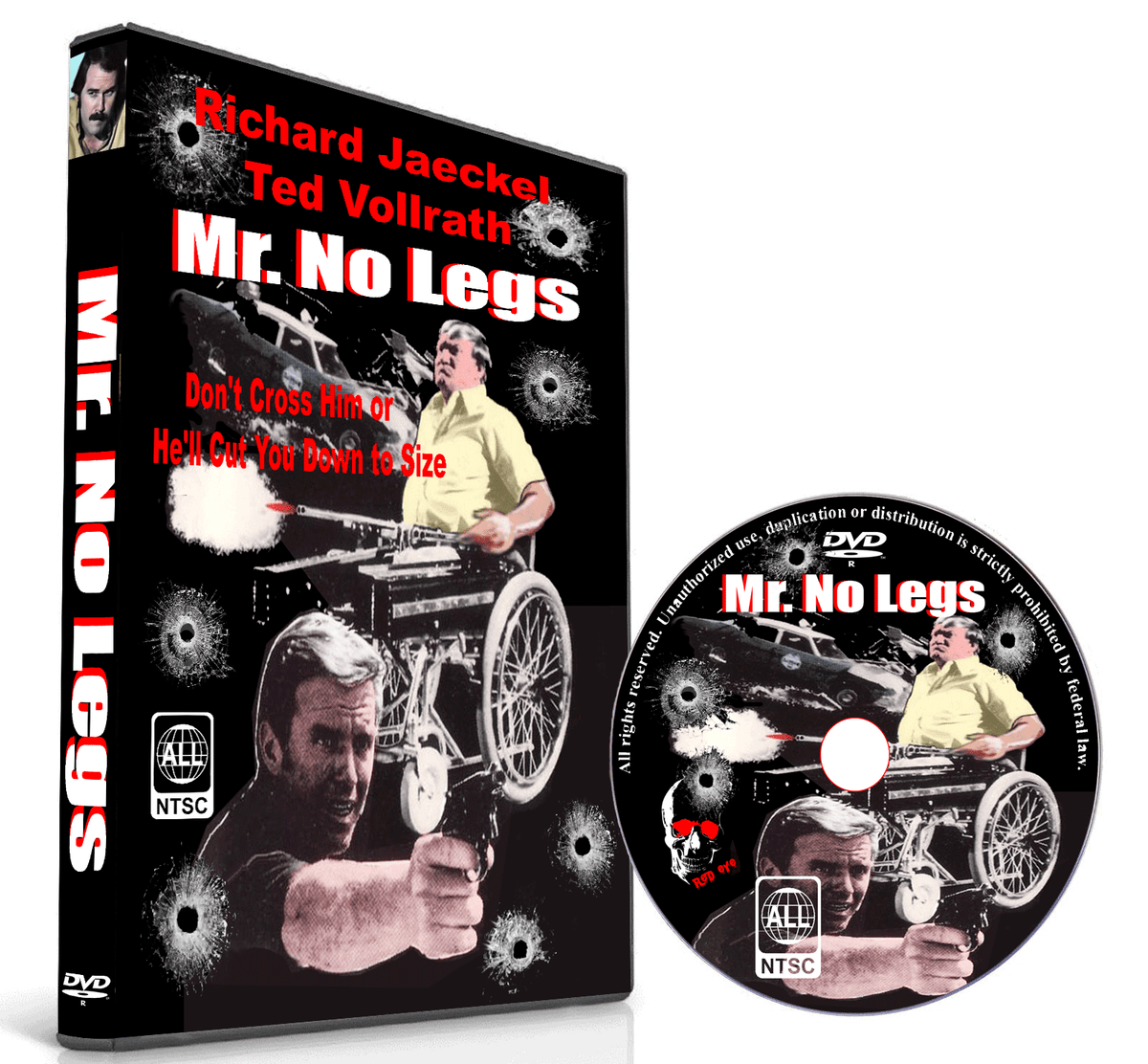 MR. NO LEGS - 1978 - Richard Jaeckel, Ron Slinker , Ted Vollrath