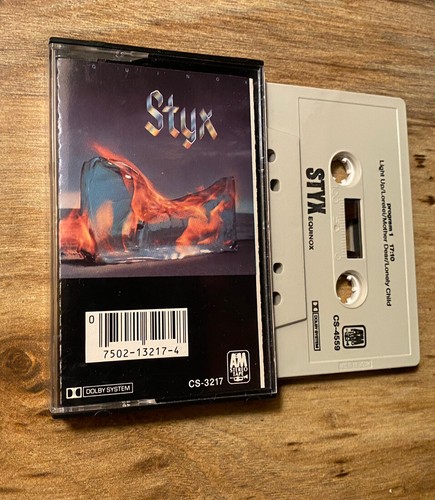 STYX EQUINOX Cassette Tape-Near Mint-1st Issue