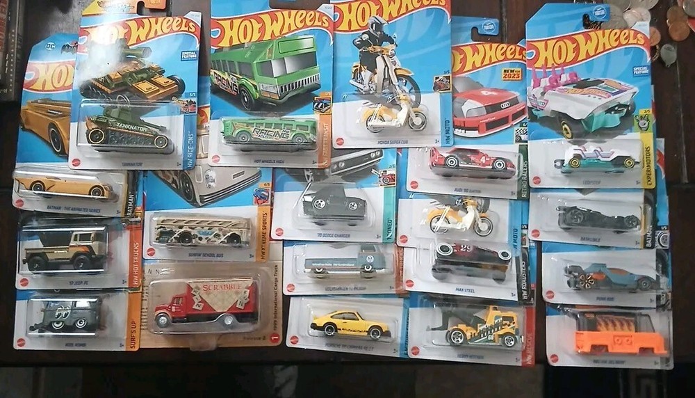 Bulk Lot Of Brand New Hot Wheels