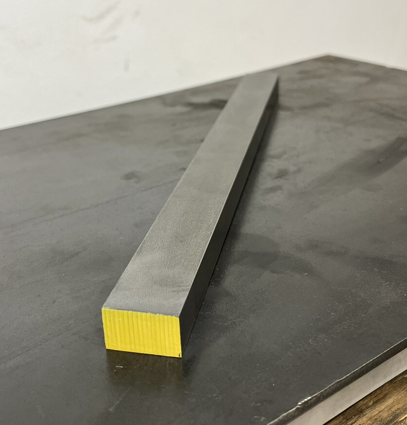 1018 Cold Drawn Steel Flat Bar &ndash; 5/8" x 1" x 12" &ndash; Low C