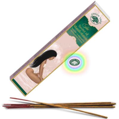 THE SECRET OF MANIFESTATION von Green Tree Natural Incense 1x 15g Agarbathi