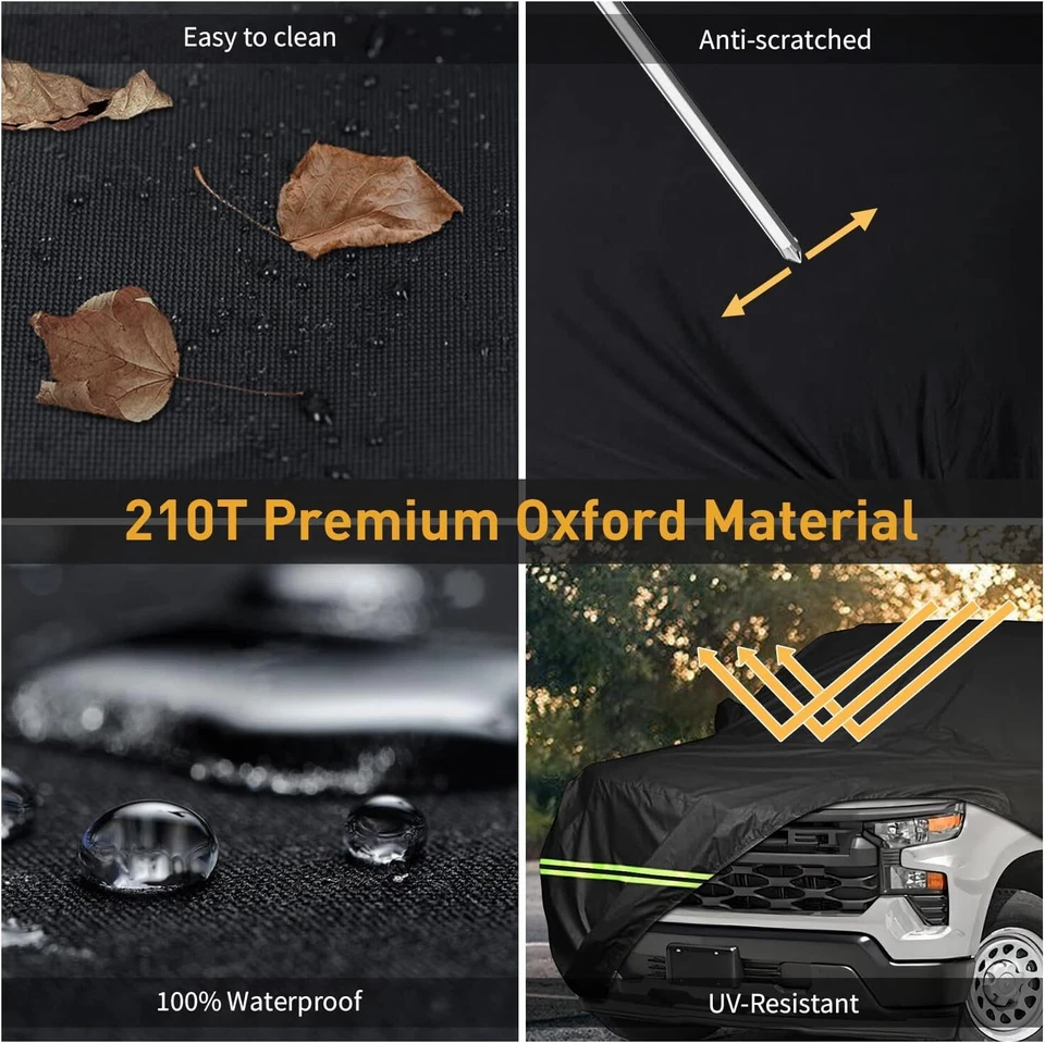 Cubierta de coche para camioneta Nissan Frontier impermeable nieve polvo protección contra todo tipo de clima Foto 4 de 4