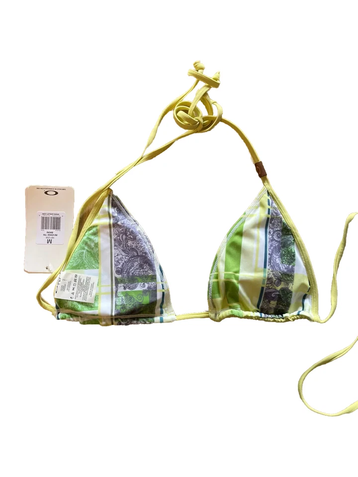 Oakley Women Reverse Tri Bikini Endive Size Medium new - Image 3 of 3