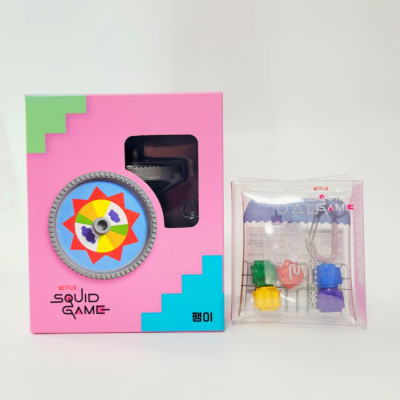 Squid Game Official SpinningTop+Gonggi Korea Limited Edition US Tariff included