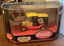 Vintage Die Cast Matchbox Car. Coca Cola 1912 Ford Model A Truck. MIMB